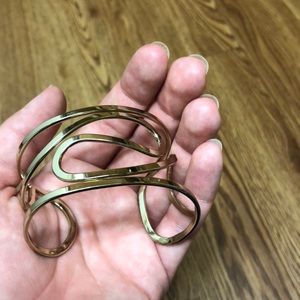 Gold Colored Cuff Bracelet